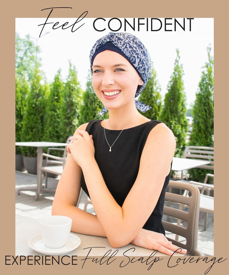CAPLORD Head Scarf for Women Skull Cap Chemo Patients Headwear Cancer Hair Loss Scarf Headwrap Cover Hat Turban Covering Wrap - Image 2